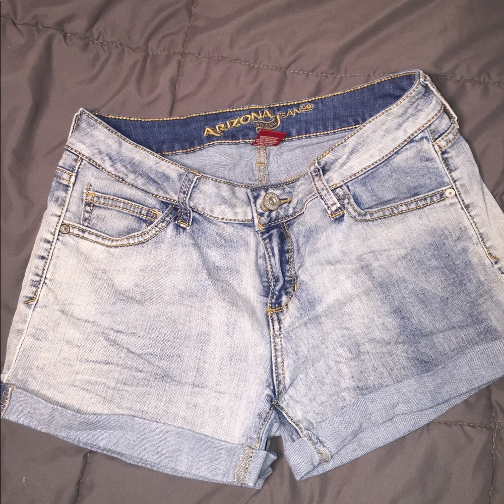 Jean shorts light wash